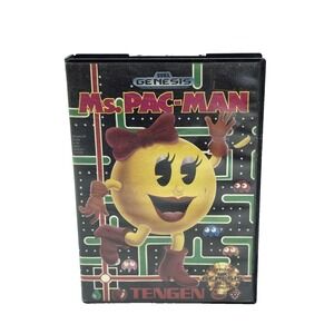Ms. Pac-Man (Sega Genesis, 1991) No Manual